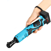 Clé à cliquet électrique sans fil rechargeable 28V Clé coudée 3/8