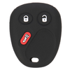 Clé à distance couvercle du boîtier de la coque vierge pour GM GMC Yukon Chevrolet Isuzu 3 boutons