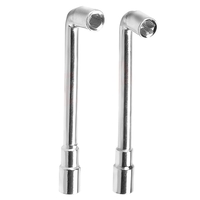 Clé à douille en forme de L perforée à double extrémité chromée E3d/mk8 Mini clé à douille à douille