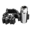 Clé à sangle Outils de filtre à huile Allen Clé Type Clé à filtre Fit 17mm Socket