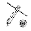 Clé à tarauder à cliquet de type T M3-M8 Jeu doutils de clé à taraud réglable métrique