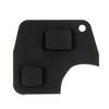 Clé cas fab pad en caoutchouc 2 botton kit de réparation à distance pour toyota rav4 corolle yaris