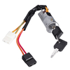 Clé de commutateur de barillet de verrouillage dallumage pour Vauxhall Opel Vivaro et Renault Master Trafic 7700765