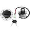 Clé de verrouillage du bouchon de réservoir dessence pour Suzuki GSXR1000 SV650 TL1000R GSF1200
