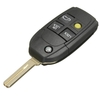 Clé de voiture à distance sans clé couvercle fob cas de secousse clé shell 4 bouton pour Volvo