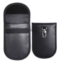 Clé de voiture cas de bloqueur cas Faraday Cage Fob poche Keyless anti-vol sac 20 * 10 cm
