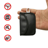 Clé de voiture cas de bloqueur Faraday Cage Fob Pouch Keyless PU sac de cuir 10.5 X 6.5CM