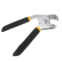 Clé hexagonale vintage réglable multifonction de 8 pouces en acier au carbone Outil universel Outil B clé ionique Magic