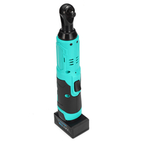 Clé électrique 4000mAh 280RPM 3/8 "Clé à cliquet sans fil 42V Rechargeable 90N.m Clé à angle droit