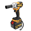Clé électrique 88V 15000mAh 2 Batteries 1 outils sans clé de brosse dimpact dentraînement de chargeur