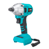Clé électrique de moteur sans balai à clé à impact sans fil 18V 350 Nm adaptée à Makita Batterie avec lumière LED