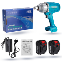 Clé électrique de réparation de voiture Doersupp 588VF 3/4 2000N.M Max. Clé robuste sans fil et sans balais pour Makita