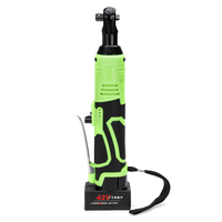 Clé électrique sans fil 42V 100N.m avec deux Batteries 3/8 pouces clé à cliquet ensemble perceuse dangle tournevis