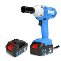 Clé électrique sans fil 96 V 320 nm outil de tournevis à couple élevé avec 2 lithium Batterie