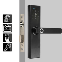 Clé électronique de carte à puce de code numérique dempreinte digitale biométrique de serrure de porte intelligente