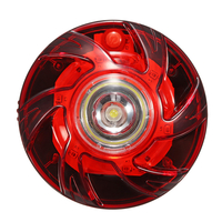 Éclairage de secours à LED avec fond magnétique couleur rouge et blanc 6 modes déclairage