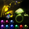 Éclairage intérieur de voiture LED bande RGB 6M EL fibre optique décoration lampe de bande de lumière bluetooth App cont