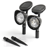 Éclairage solaire de jardin déclairage extérieur de lampe de pelouse de pointe déclairage LED lumière pour les