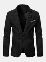 Classic Costume rayé à manches longues Business Design à manches longues