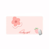 Clavier et tapis de souris de Style Simple rose/blanc/fleur rouge grand tapis de souris tapis de clavier 800*300*3mm pou