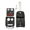 Clé de voiture à distance Flip Fob Shell Case Keyless Entry pour Acura Honda