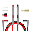 Cleqee P1503 Sondes multimètres Aiguilles interchangeables Fils de test