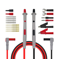 Cleqee P1503B Sondes multimètres Aiguilles remplaçables Kits de sondes Sondes pour multimètres numériques Palpeurs pour