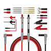 Cleqee P1503D Sondes de multimètre Aiguilles remplaçables Kits de sondes Sondes pour multimètres numériques Palpeurs pou