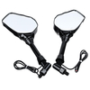 Clignotant moto rétroviseur squelette rétroviseur 8mm