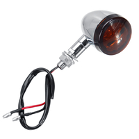 Clignotants de crâne de moto de 12V sallume pour Harley Davidson os croisés de Softail