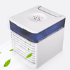 Climatiseur 7 couleurs lumière 3 vitesses réglable USB refroidisseur dair ventilateur de bureau ventilateur de clim