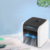 Climatiseur de bureau 12W 2 vitesses ventilateur de refroidissement réglable à 90 ° humidificateur USB voyage bureau à d