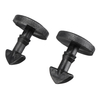 Clip de couverture de remorquage de pare-chocs arrière,  garniture doeillet de remorquage 2pcs pour Land Rover Disco