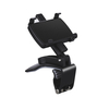 Clip de support de téléphone portable de voiture à 360 ° sur le tableau de bord / pare-soleil / support de rétroviseur