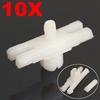 Clips en plastique de bande de moulage de garniture de porte latérale 10psc pour Volkswagen GOLF MK1 Jetta Old Beetle