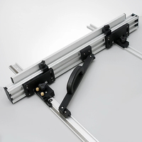 Clôture de Table de scie à rabat pour le travail du bois Wnew avec supports système doutils ensemble clôture en all