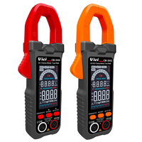 CM-3000 CM-3002 AC DC Clamp Multimeter True RMS 6000 Counts Auto Range Backlit Display CAT III 600V Multimeter Tester