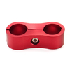 CNC AN-6 AN6 13.4 MM Tressé Tuyau Séparateur Pince Montage Adaptateur Support Rouge