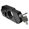 CNC Poignée de Serrure de Sécurité en Aluminium Guidon Serrure Moto Scooter e-Vélo