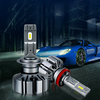 CNSUNNYLIGHT S5 2 pièces 64W 10000LM voiture LED phare avant ampoule avec décodage pour Modification automatique H7 H11