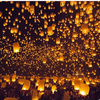 Coeur damour Kong Ming Sky Lanternes chinoises souhaitant lampe