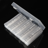 Coin Collection Boîte 100 PCS 30 MM Rond Coin Coin Transparent Boîte De Rangement En Plastique Organisateur Conteneur