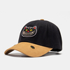Col unisexe dessin animé chat poisson os motif contraste couleur mode jeune pare-soleil chapeau de Baseball