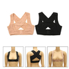 Collant de poitrine réglable en cuir Correction de posture en bosses Orthèses Support arrière