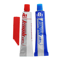 Colle adhésive acrylique modifiée par AB forte force pour le verre en cuir de cuir en métal en caoutchouc en caoutchouc
