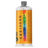 Colle en verre céramique mable adhésive en bois céramique mable de résine époxyde AB 50ml
