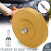 Colle pneumatique professionnelle de roue pneumatique de pneu dair de roue de gomme de 4 pouces pour la perceuse él