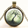 Collier Cabochon en verre d