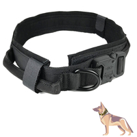 Collier de chien tactique Nylon imperméable réglable libération rapide chasse chien fournitures confortable chien respir
