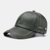 Collrown Hommes Faux Cuir Casual Personnalité Rétro En Cuir Parasol Chapeau
